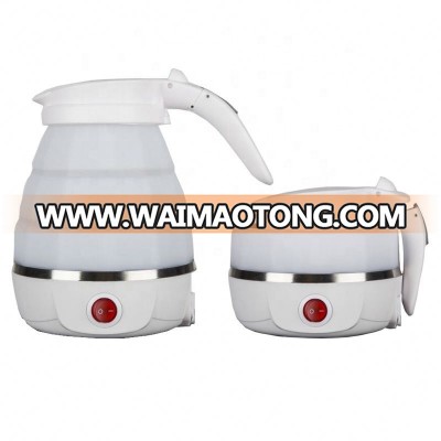 travel electric folding silicone kettle made in China